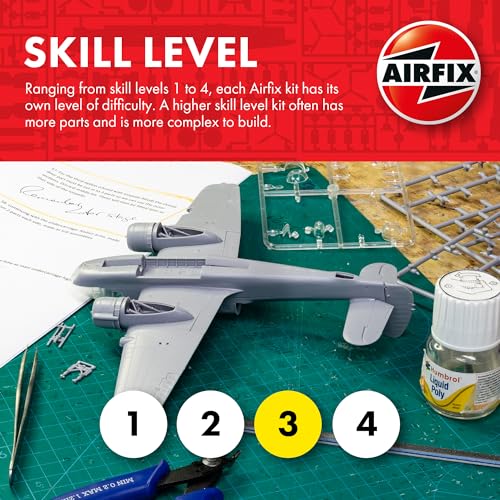 Airfix 1/48 Britische Supermarine Spitfire Mk.1a Plastikmodell X-5126A