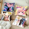 Anime W-Witch Watch Pillow Case Home Decor Throw For Sofa Bed Car Room Decor Gift Idea