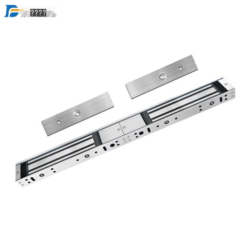 12V Outdoor Double Door Electromagnetic Lock with Door Sensor CN Plug (adapter Included)