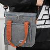 Lightweight Double Deck Lunch Cooler Bag Large Capacity Picnic Tote Bag Insulated Lunch Bag  Work