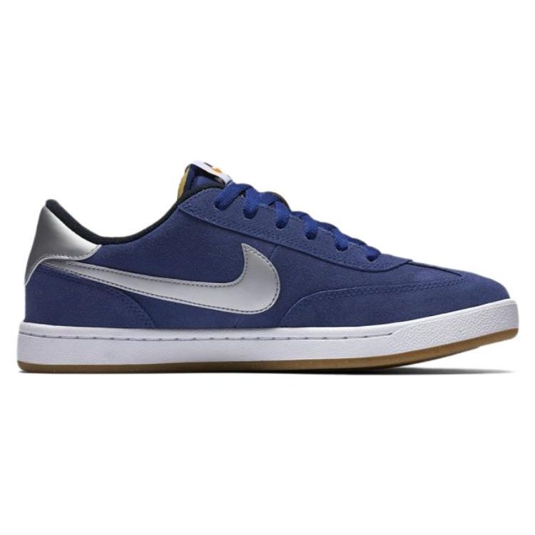 Nike Slip-Resistant Shock Absorbing Durable Lightweight Low-Top Skate Shoes Men Skate Shoes Blue 909096-401