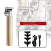 Professional Men's Hair Trimmer Clipper 0mm Baldheaded Cutter Beard Shaving Precision Finishing Hair Cutting Machine