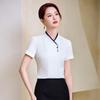 Women's Wrinkle-Resistant Short-Sleeve Professional Shirt