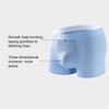 Boxershorts, Mittelhohe EisSeiden-Boxershorts, Enganliegend, U-Konvex, Schnelltrocknend, Sommerunterwäsche für den täglichen Gebrauch und zum Schlafen