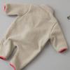 Spring Autumn Newborn Baby Romper Infant Warm Lamb Fleece Patchwork Jumpsuit Toddler Outwear