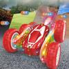 Radio-controlled stunt car for kids, off-road RC car with 360-degree rotation, double-sided driving, four-wheel drive, 4Ghz wireless control, water