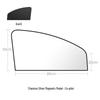 Magnetic Car Sunshade - Rear Window Heat Insulation & Privacy Blackout Fabric Curtain
