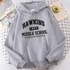 Alphabet School 1983 Printed Hoodie Autumn/Winter Sweatshirt Hip-Hop Casual Trendy Print