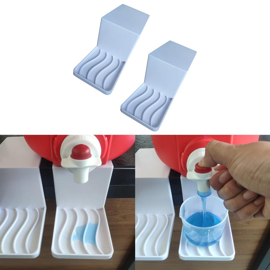Laundry Detergent Drip Catcher To Prevent Mess Detergent Station Tub Organizers Slide Holder Cup Under Soap Laundry Bath