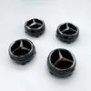 2025 Hot For Mercedes Benz New 4pcs 75mm Black Red Raised Car Styling Wheel Center Cap Hub Covers Badge For Mercedes Benz AMG A0