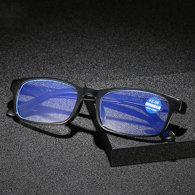 Women Anti Blue Light Blocking Computer Glasses Magnetic Therapy Activated Carbon Presbyopic Eyewear For Men