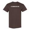 St. Bonaventure Bonnies Basic Block T Shirt - Dark Chocolate