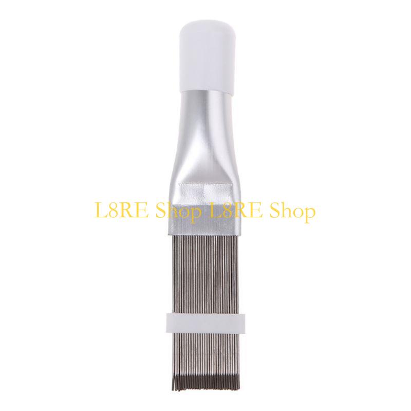 L8RE 2 Pack Reusable Fin Comb Air Conditioner Cleaning Brush Fin Comb/Condenser Cleaning Brush AC Cleaning Tool