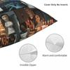 Coraline Horror Girl Square Pillow Covers Bed Car The Secret Door Collage Cushion Case Home Decoration Throw Pillow Case