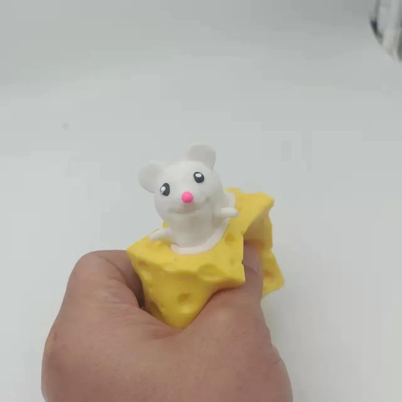 

Снимающий стресс Питомец Сыр Мышь Сыр Щипок Веселый Стресс-мяч Вент Белка Чашка Игрушка для розыгрышей Антистресс Игрушка Маленькие игрушки Игрушка-непоседа белый