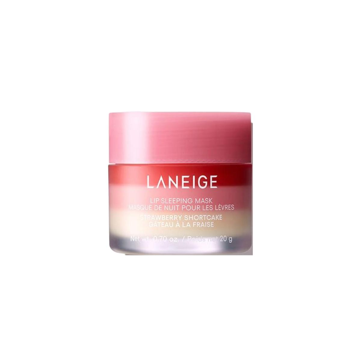 LANEIGE Ночная маска для губ EX Клубничный торт Увлажняющее средство для губ 20 г