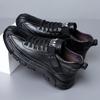Martin boots men's spring short boots cowhide tooling boots men's casual outdoor hiking shoes non-slip and wear-resistant high-top men's shoes
