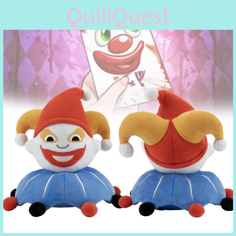 Adorable Balatro Jimbo Plush Soft Blue Clown Game Character Doll For Collectors