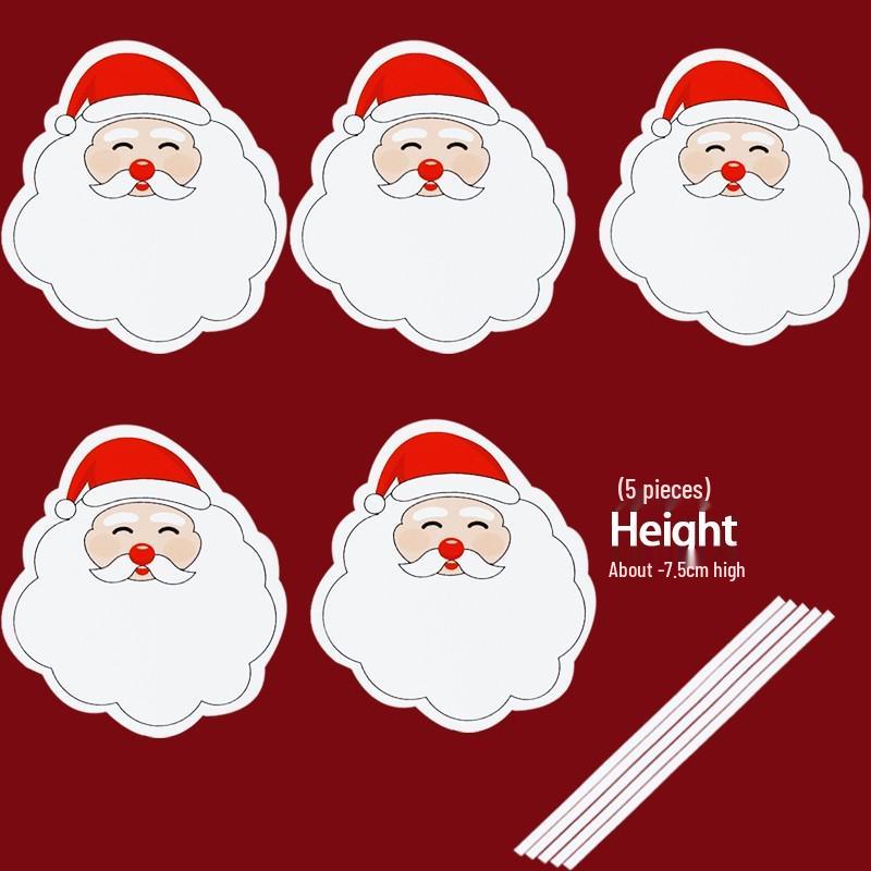 Writable Cloud Topper Greeting Card for Cake Decoration - Birthday & Dessert Table Accessory