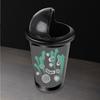 1pc ABS Portable Car Trash Bin Can Rubbish Container Storage Box Bucket For Alfa Romeo 147 159 Sportiva Stelvio Auto Accessories ghi855