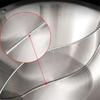 Thickened 304 Stainless Steel Hotpot Cauldron Commercial Three-layer Steel Hotpot Flat Bottomed Induction Cooker Hotpot