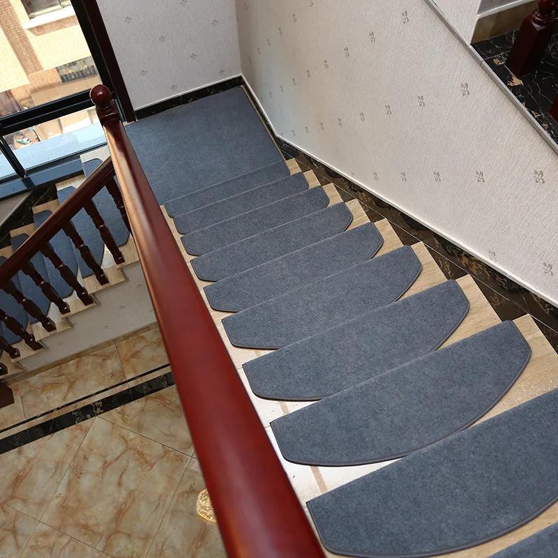 1 Pcs 65CM Non-slip Self Adhesive Carpet Stair Tread Mat Home Staircase Protection Cover Pad Living Room Decoration