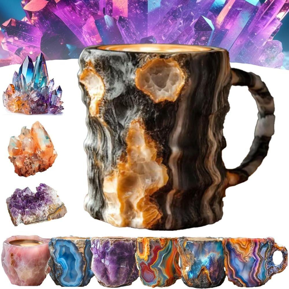 Elegant Household Water Cup Multi-Colored Creative Coffee Cup  Christmas Gift