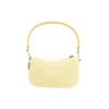 New COACH Swinger Denim With Leather Crescent Bag, Handbag, Shoulder Bag Women's Yellow CJ939-LHPWE