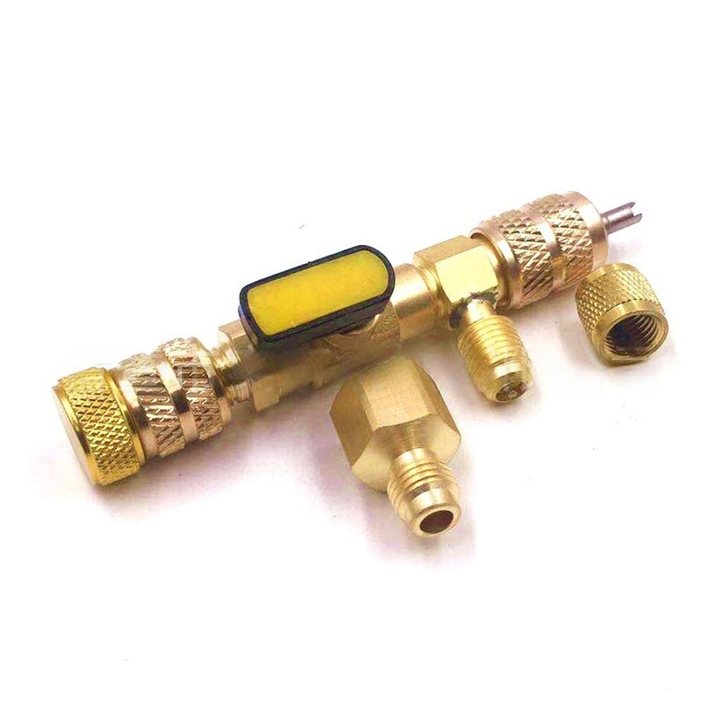 Kit di rimozione nucleo valvole in rame industriale per sistemi HVAC R410A Porta di monitoraggio del vuoto integrata 20 nuclei di ricambio