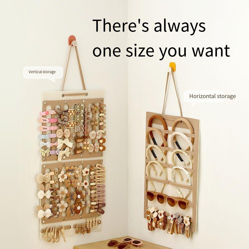 Space Saving Headband Holder Wall-Mounted Jewelry Storage Bracket  Hair Rope