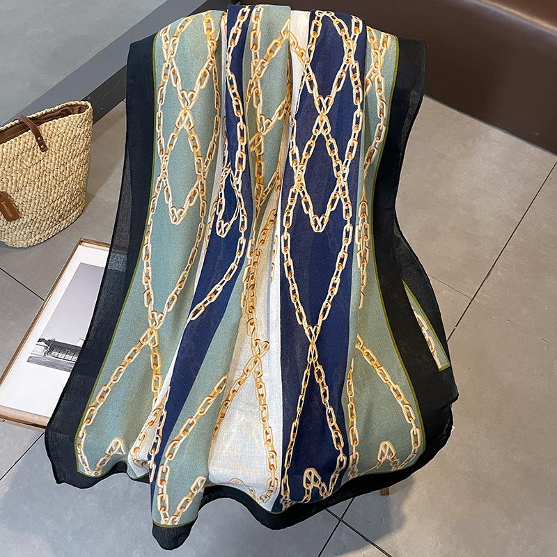 

Новая мода женский солнцезащитный теплый ветрозащитный холодный длинный платок на все времена года шарф для женщин 90*180CM