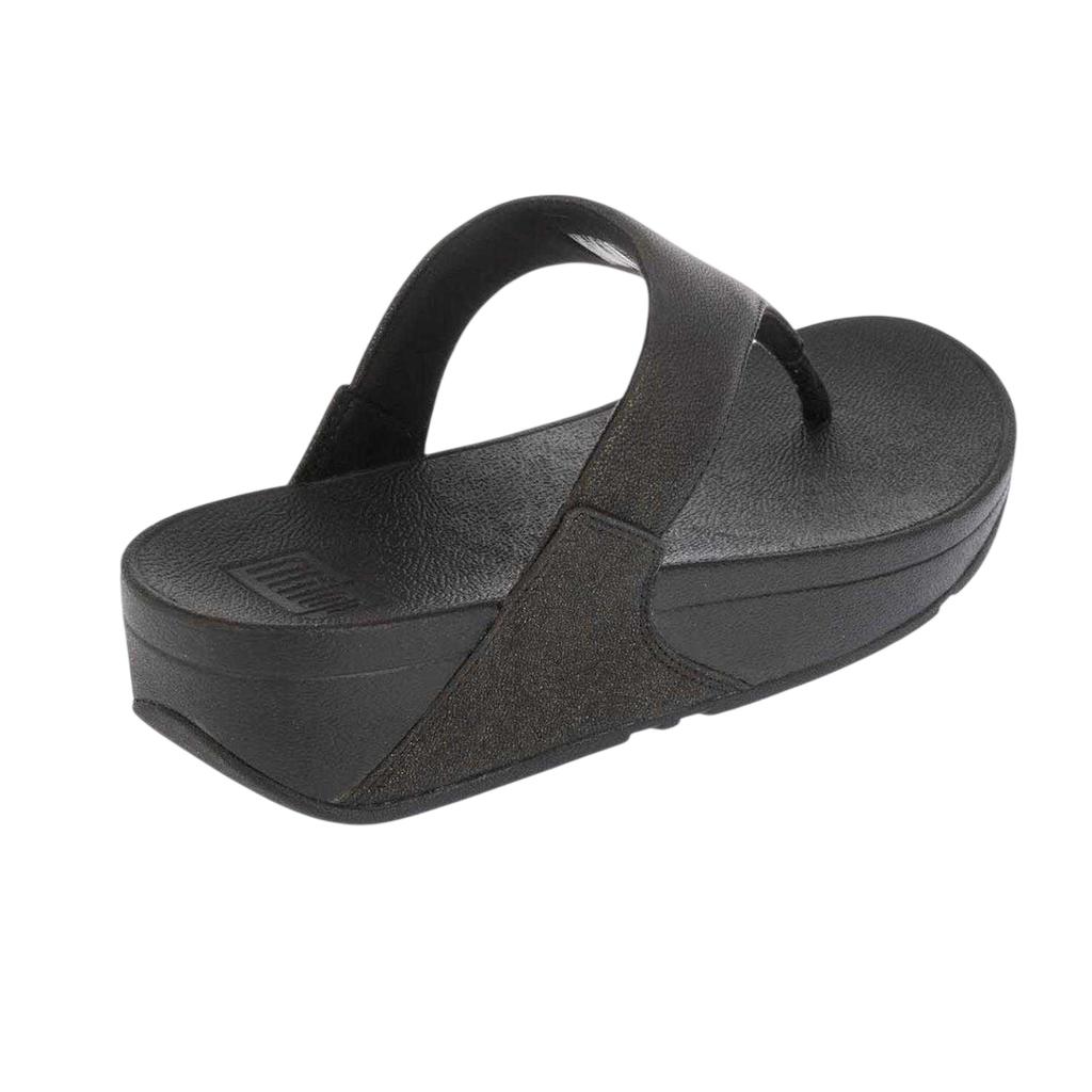 Fit Flop Damen Lulu Glitzer Zehentrenner Keilabsatz Sandalen