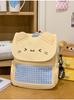 School Bag, Soft and Cute Cat Backpack, Female Student Backpack, Cute Cartoon Japanese Style Cute Backpack, Versatile, Lightweight Travel Bag