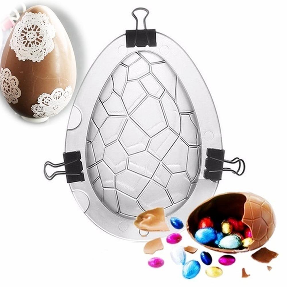 

3D Шоколадная пластиковая форма для яиц динозавра Формы для пасхальных яиц Аксессуары для выпечки Прозрачная силиконовая форма A