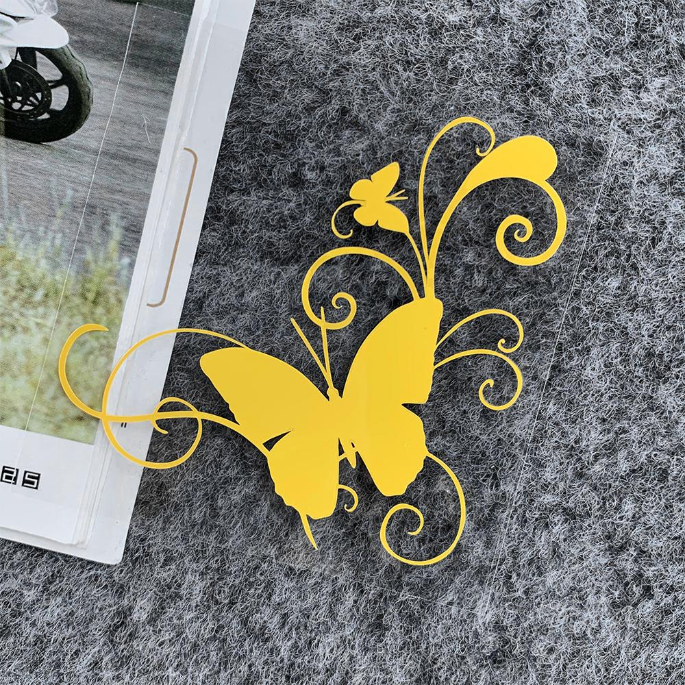 Butterfly Reflective Motorcycle Accessories Decals Moto Helmet Decals For Honda Pcx 125 X Adv 750 Hornet Adv 350 Forza 125