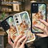 Phone Case: 2D Flat, Suitable for Samsung Galaxy A34 A35 M05 M06 S20 S22 S21 FE Plus 5G, Floating Cloud House, Perfect Christmas and Halloween Holiday