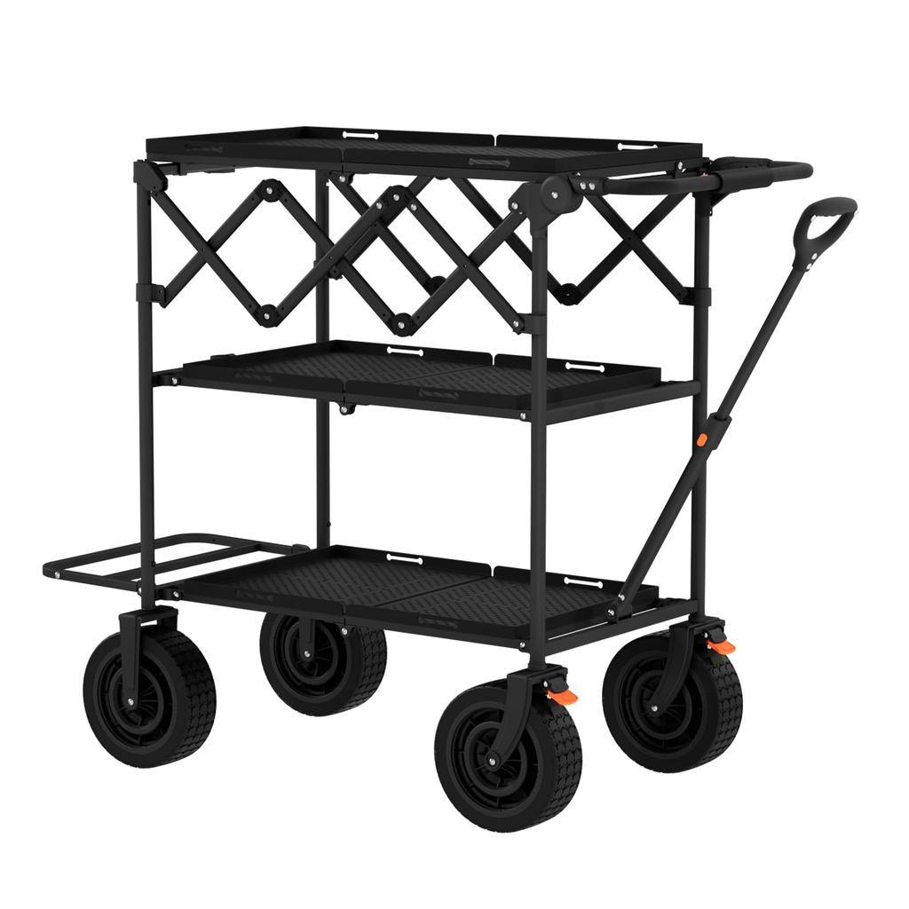 TARION Griffwagen für Fotografie Rollender Kamerastudiowagen Lagerwagen Videoproduktion Digitaltechnikwagen Titanrig Wagen für Fotografen Video