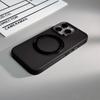Matte Finish IPhone 17 Pro Max Case With 360 Rotating Magnetic Kickstand Metal-PC Hybrid Heat Dissipation Mesh Design