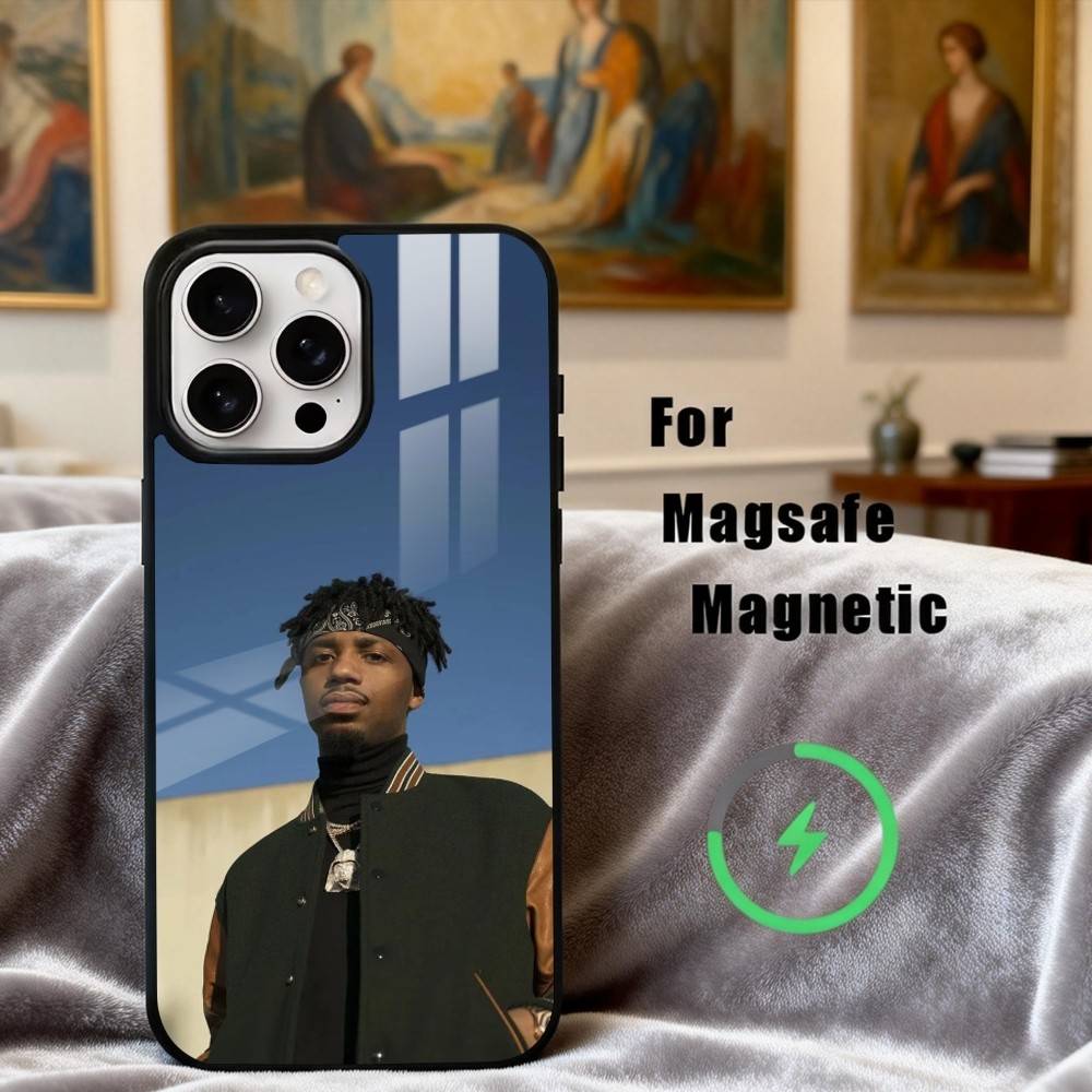 M-Metro-O COOL B-Boomin-N Phone Case For iPhone17,16,15,14,13,12,11 Plus,Pro Max Magnetic For Magsafe Wireless Charging iPhone16PROMAX