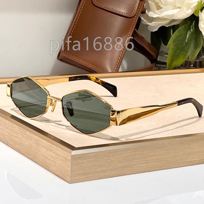 Arc de Triomphe retro sunglasses women's trendy foreign style sunglasses men's oval wide-brimmed legs Internet celebrity glasses