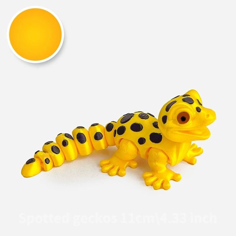 Multi-joint Movable 3D Printed Animals Mini Cute Sensory Toy Funny Home Accessories Kids Gift