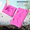 Case For Fire HD10 11th 13th 10.1 Inch HD 10 Plus EVA Case Kids Cartoon 3D Stand Big Butterfly Tablet Cover