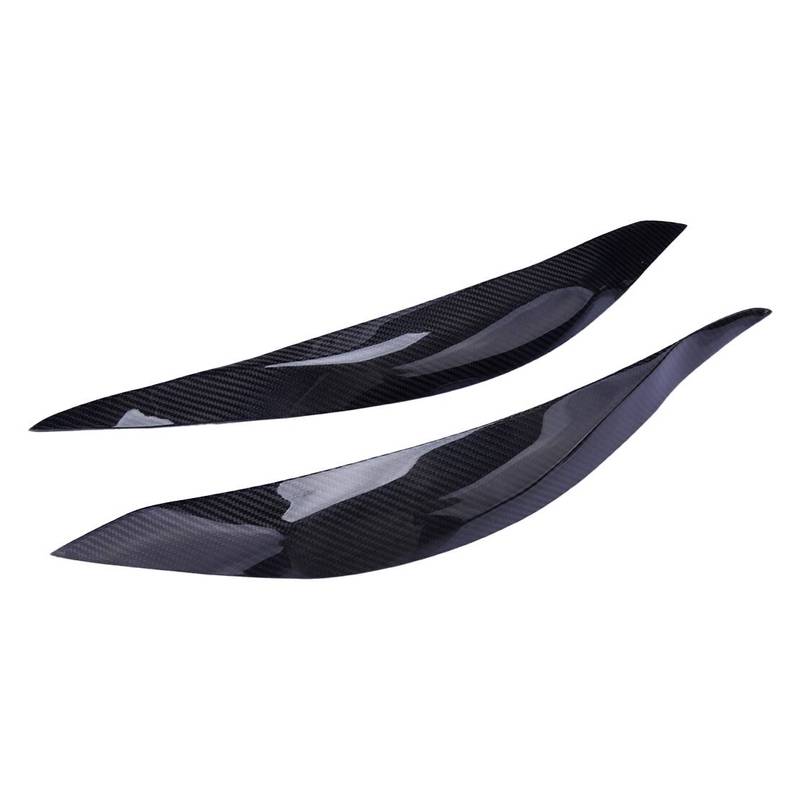 

1 Pair Headlight Eyebrow Eyelid Cover Trim Carbon Fiber Fit For Subaru Impreza WRX STI 11th 2015 2016 2017 2018