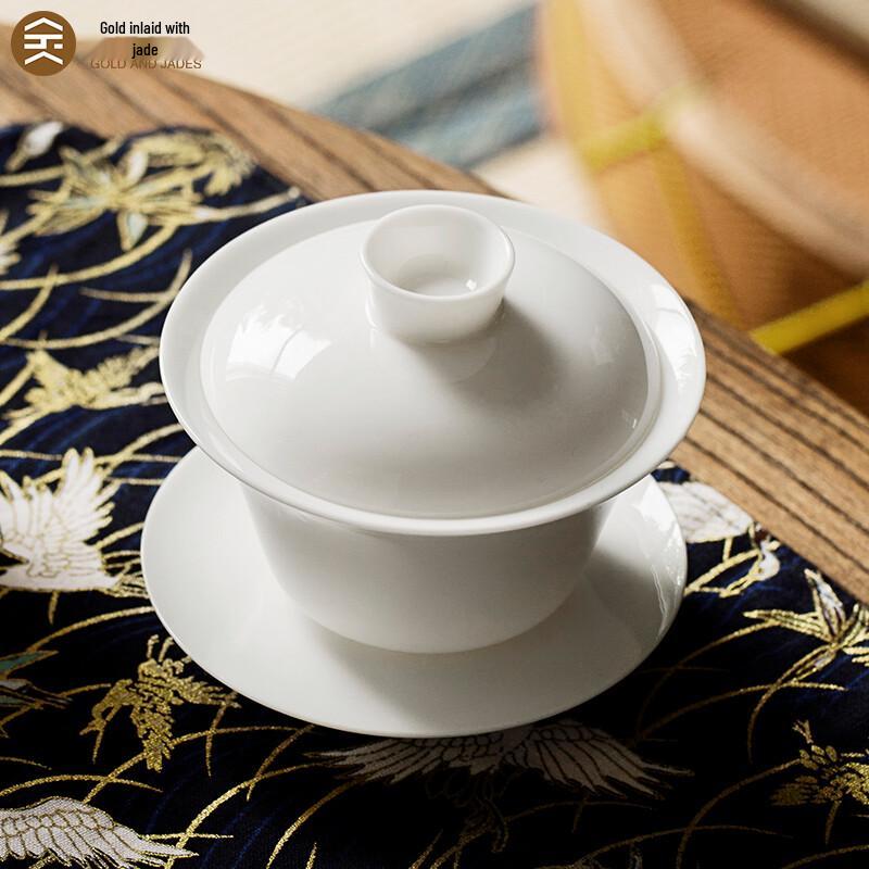 Dehua White Porcelain Kung Fu Tea Gaiwan (120ml)