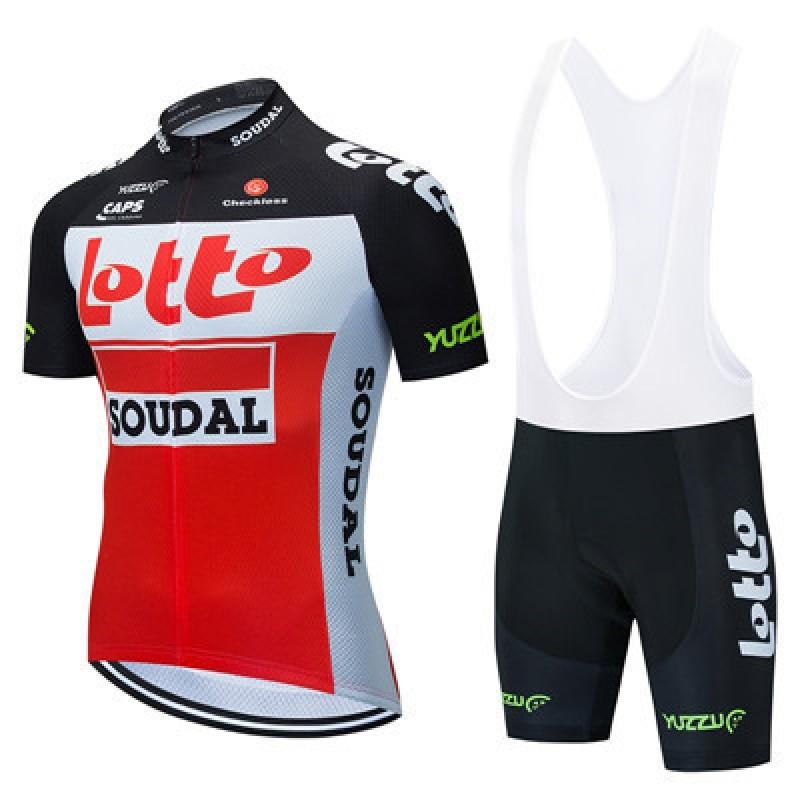 Mens Cycling Jersey Set Short Sleeve Breathable Road Bike Apparel Outdoor Sport Wear