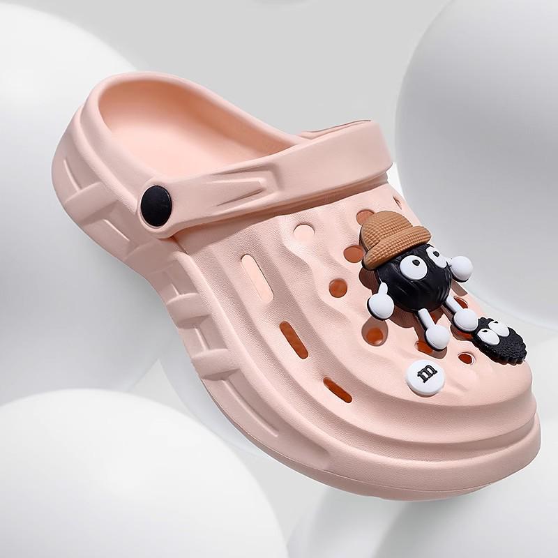 New Closed-Toe Women's Sandals: Summer Outdoor Non-Slip, Anti-Odor EVA Beach Shoes