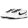 Nike Dunk Low Panda Slip Resistant Abrasion Resistant Low top Skateboard Shoes Unisex Black White DD1391-100(Teamfour-)