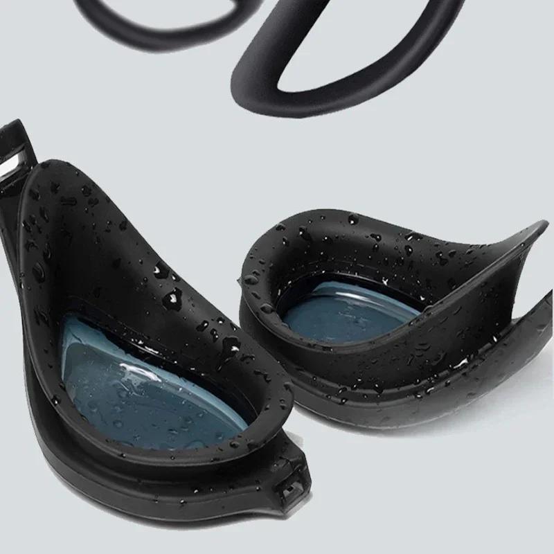 Anti Fog Swimming Goggle Professional Races Sturdy Frame Relieve Eye Pressure Prevent Water Leakage Comfortable Suitable Various