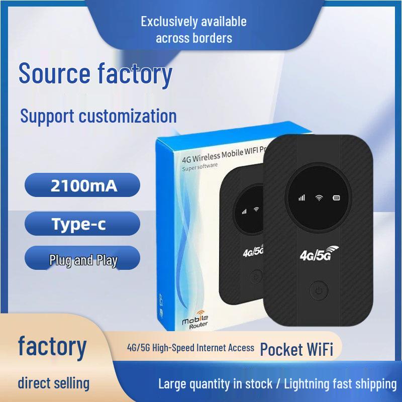 

Portable 4G LTE WiFi Router with Color Light 1