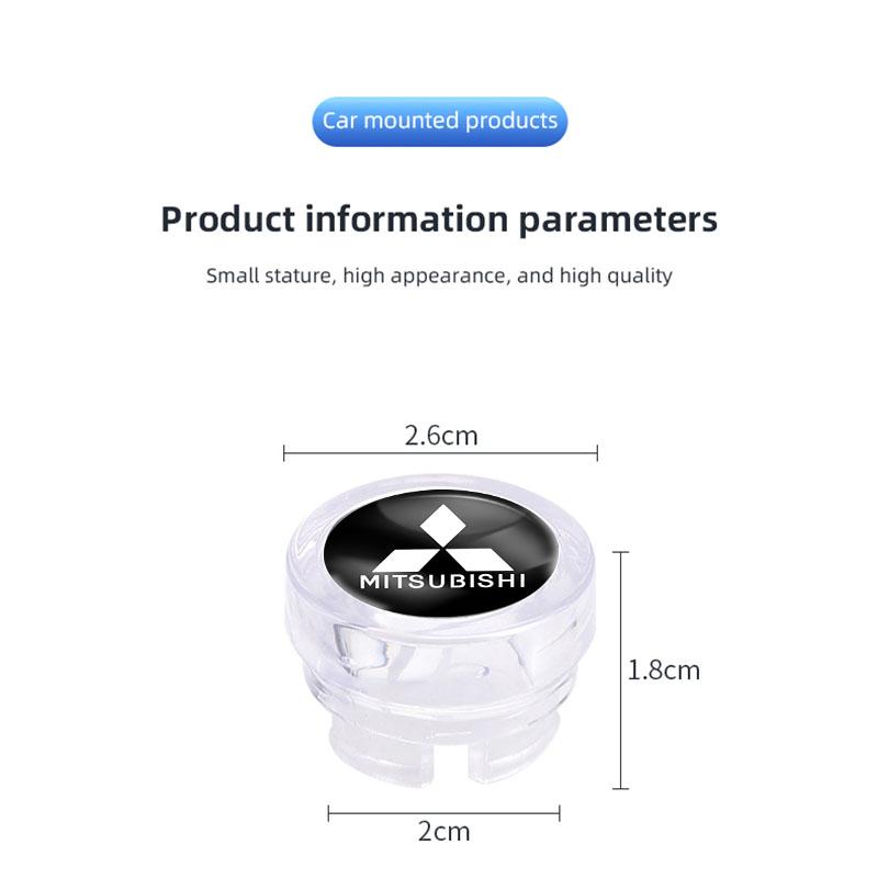 Car Cigarette Lighter Cap Auto Lighter Dust Proof Cover Accessories For Mitsubishi Eclipse Lancer Outlander ASX Colt I200 Star